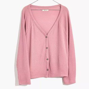 Madewell Waffle Knit Lounge Set Smoky Lilac